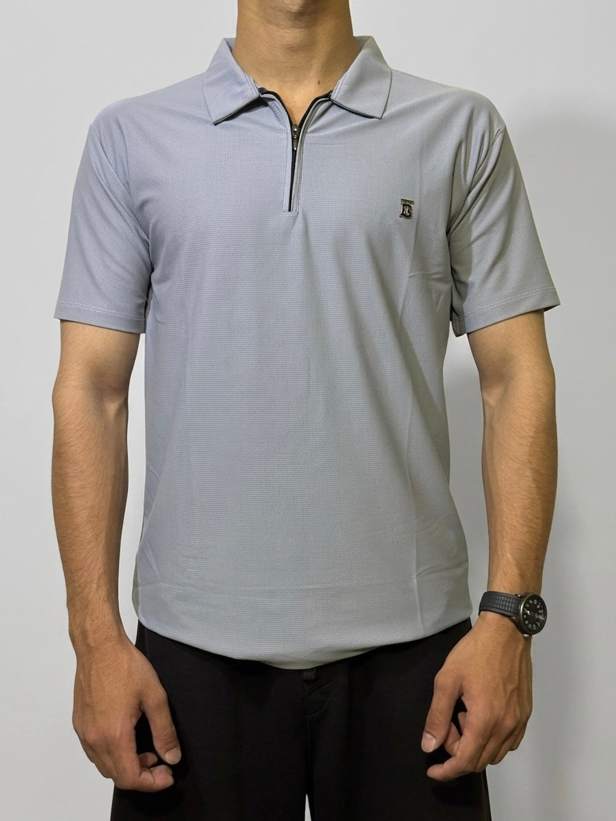 Polo Quater zip - Gray
