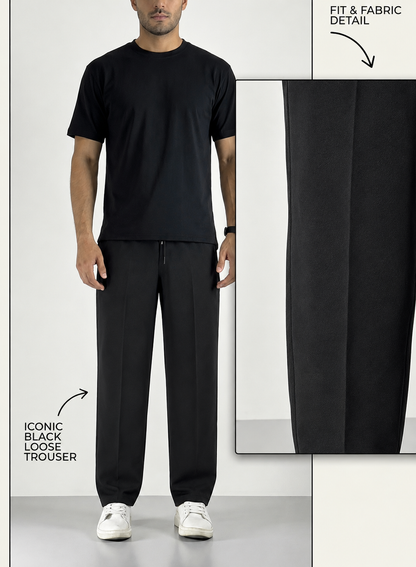 Pack Of Two Trousers - Black & Gray