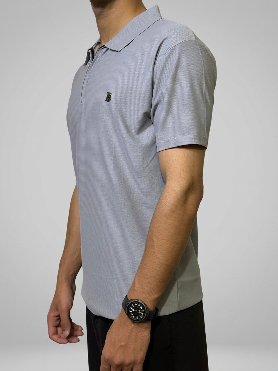 Polo Quater zip - Gray