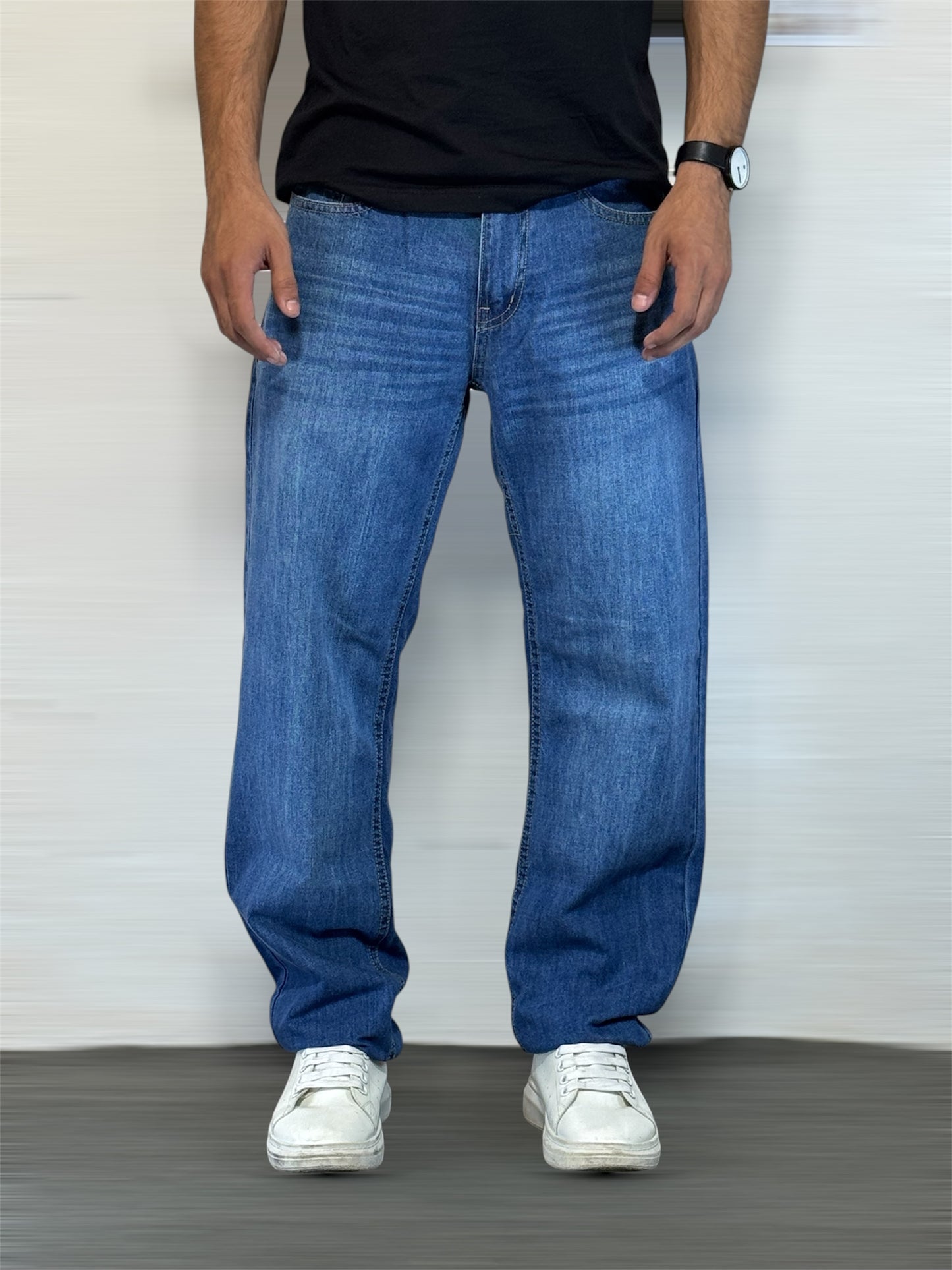 Streetwear Jeans - Dark Blue