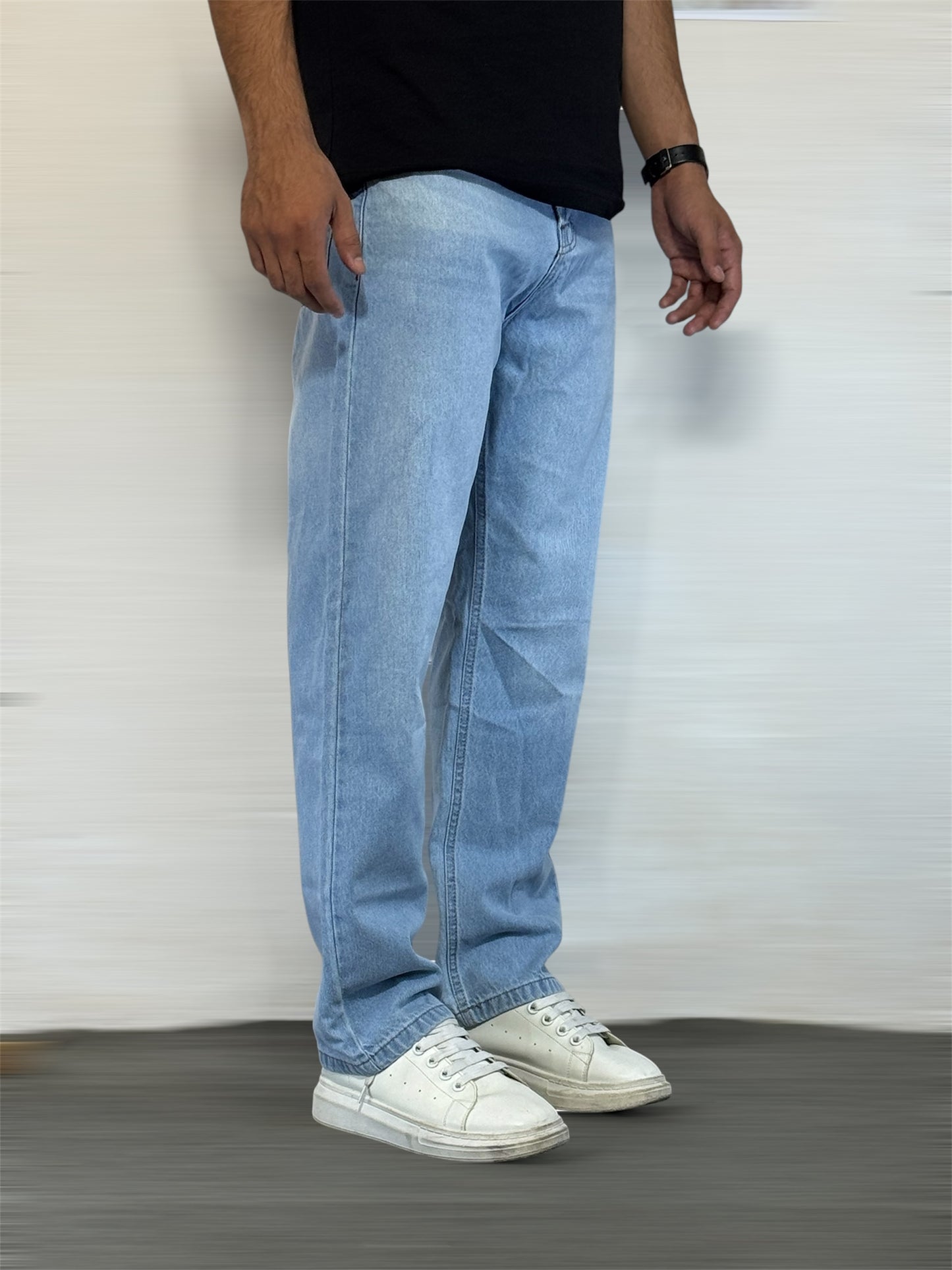 Streetwear Jeans - Ice Blue
