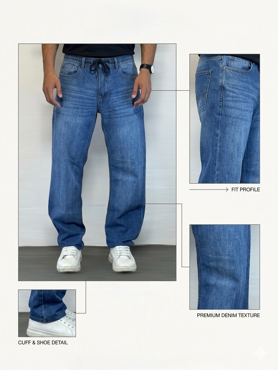 Streetwear Jeans - Dark Blue